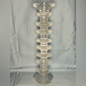8-Ring Timo Sarpaneva Iittala Festivo Candle Stick Holder Finland
